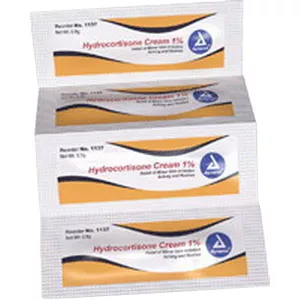 1% Hydrocortisone Cream 8/9 g Foil Packet