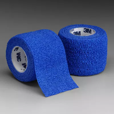 3M Coban Self Adherent Wrap, Blue, 2" x 5 yd, 36/cs - Medex Supply