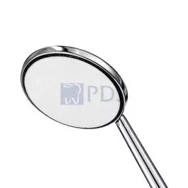 4 Front Surface Single-Side Cone Socket Mirror, Mouth Mirror, 22mm Diameter, 12/Pkg Hu-Friedy MIR4/12