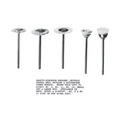 Abbott-Robinson Polishing Bristle Brushes #9 Soft 144/Bx