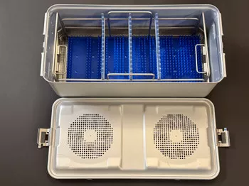 Aesculap MD378 Endorack Full Size Laparoscopic Sterilization Container