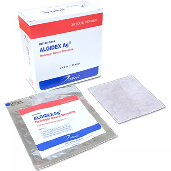 Algidex Ag Hydrogel Gauze Pads 4 x 4