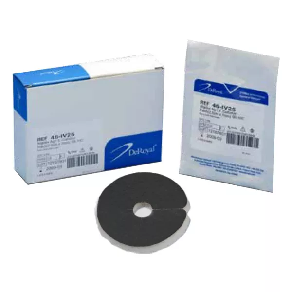 Algidex Ag I.V. PATCH Silver Alginate Catheter Foam Dressing 1 Disc with 7mm Opening