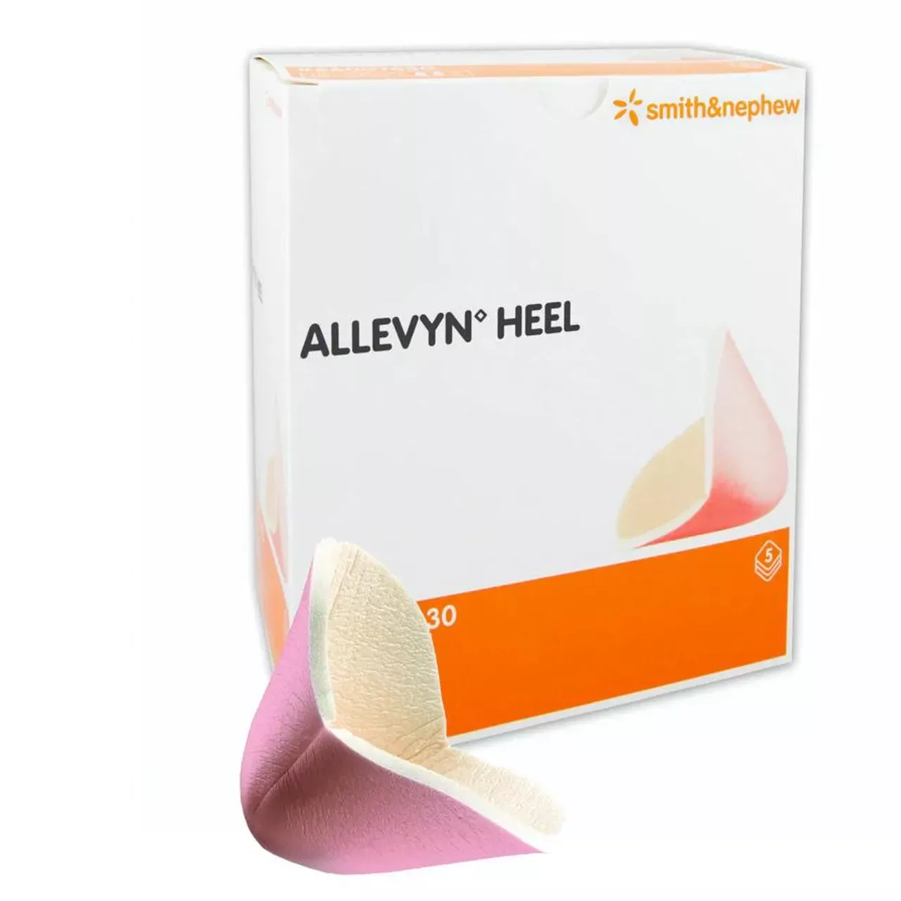 Allevyn Heel Shaped Foam Dressing 10.5cmx13.5cm