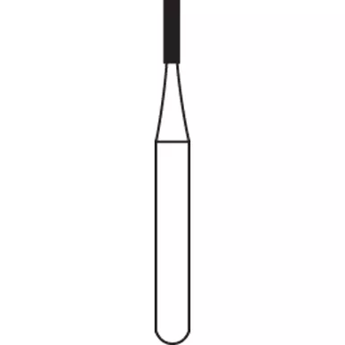 Alpen Carbide Bur, Cylinder Fissure FG, 10/Pack