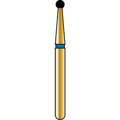 Alpen FG 801C 014 Round Diamond Bur 5/Pk
