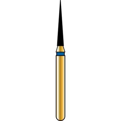 Alpen FG 858C 014 Flame Shape Diamond Bur 5/Pk