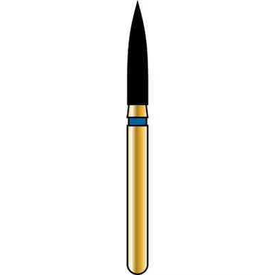 Alpen FG 862C 016 Flame Shape Diamond Bur 5/Pk
