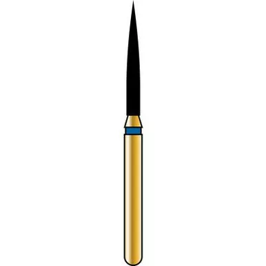 Alpen FG 863C 012 Flame Shape Diamond Bur 5/Pk