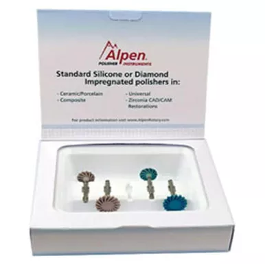 Alpen ShapeGuard Composite Polisher Assorted Kit 4/Kt