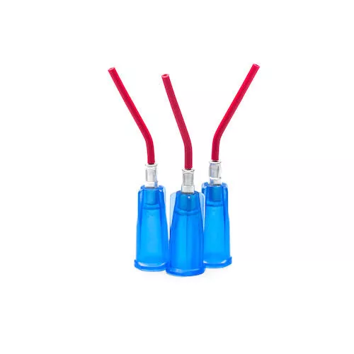 Applicator Tips - Dark blue, 22 ga X 1/2, Prebent | SD 68