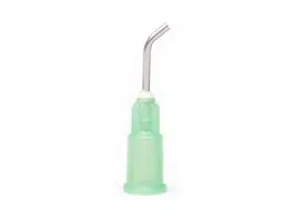 Applicator Tips - Green, 18 ga X 1/2, Prebent tips - pkg. 100
