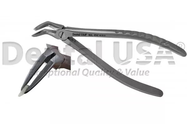 Atraumatic Extraction Forceps, 46Xl Lower Root, For Roots And Delicate