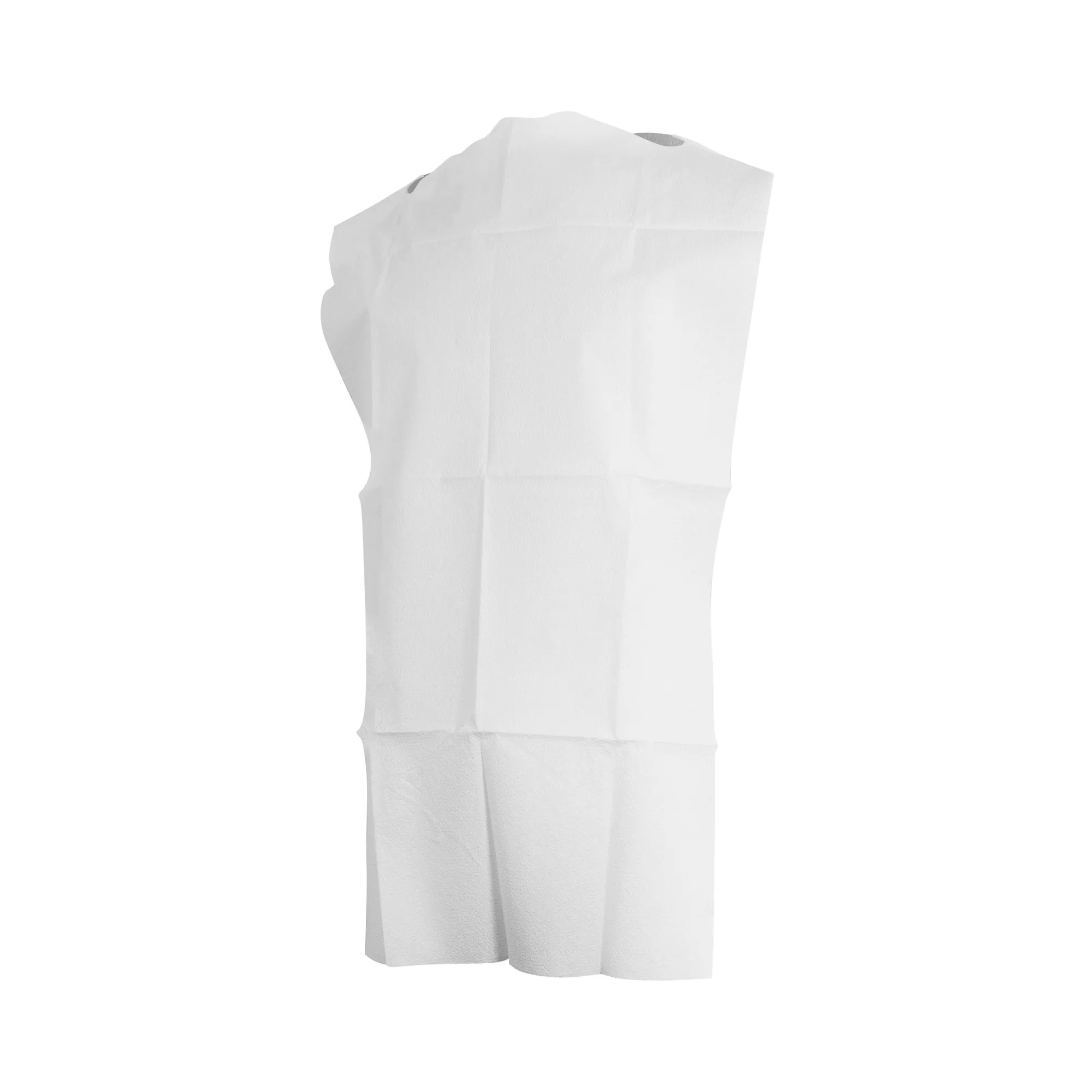 Bib McKesson Tie Closure Disposable Poly / Tissue - Medex Supply