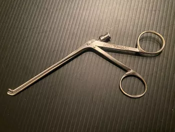 BOSS 93-5651 Pediatric Strumpel Forceps w/ Suction, 45° Up