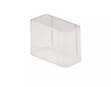Bur Block Cover Tall Clear