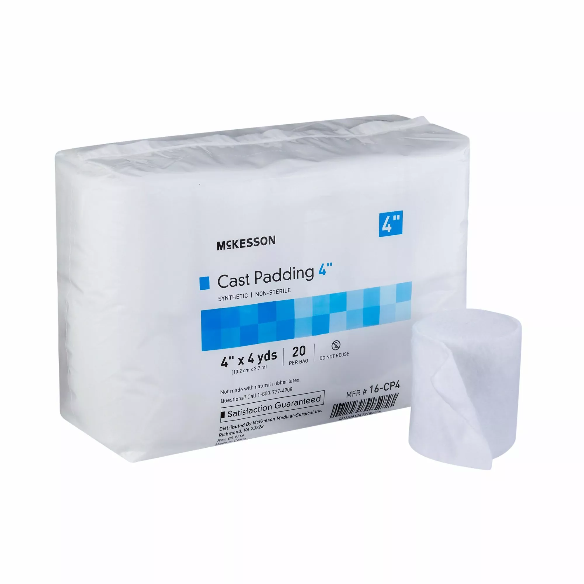 Cast Padding Undercast McKesson 4 Inch X 4 Yard Polyester NonSterile - Medex Supply