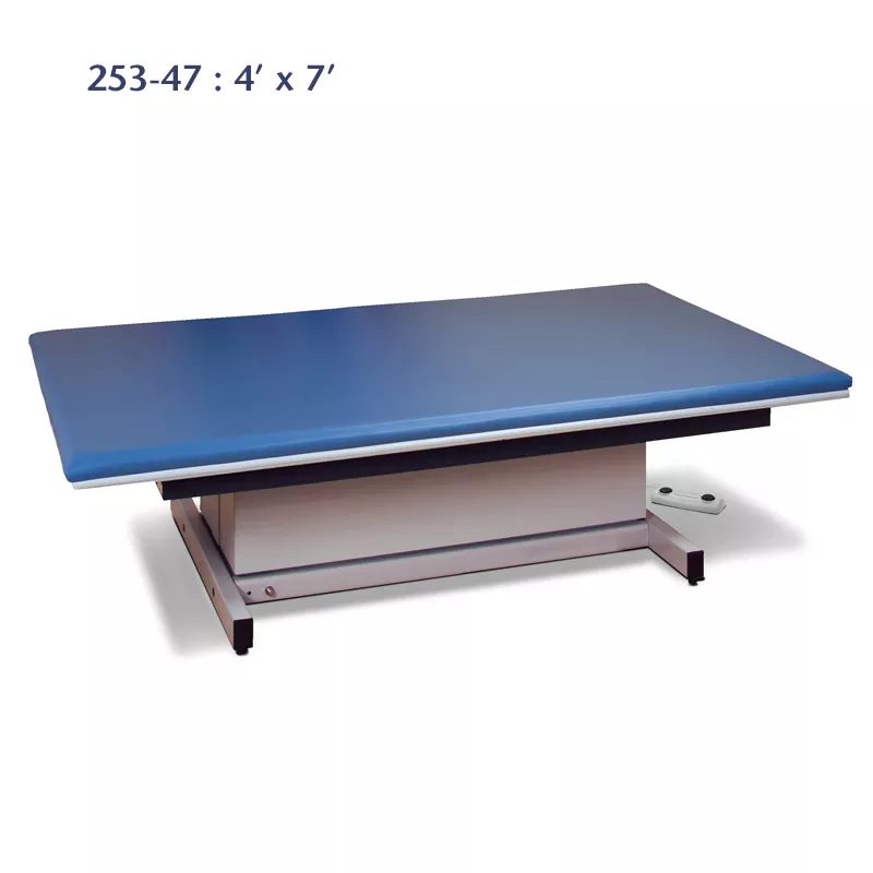 Clinton 253 Hi-Lo Mat Platform with Upholstered Top - Medex Supply