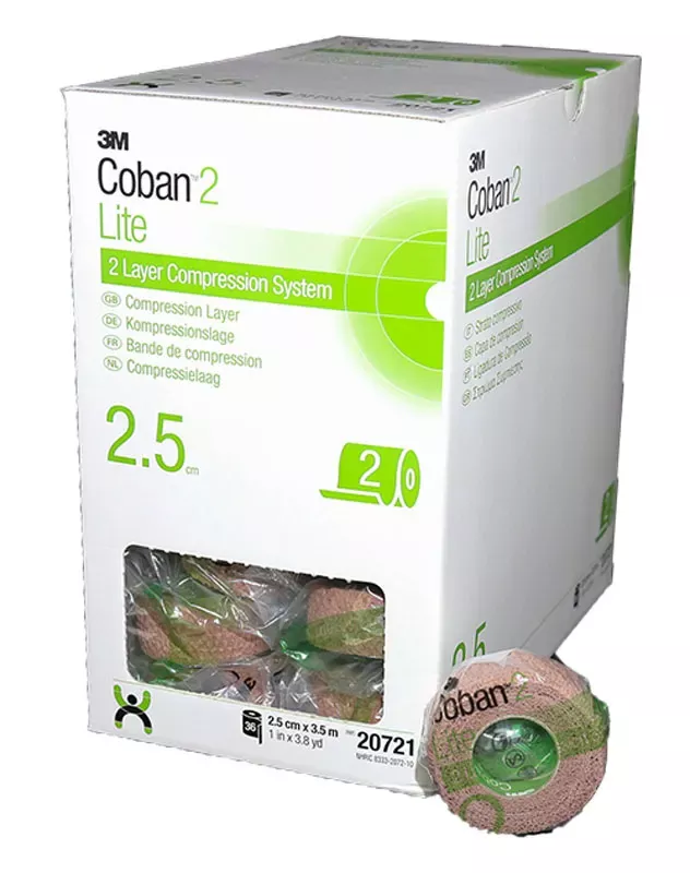 Coban 2 Layer Lite Comfort Foam Layer 15cmx2.7mtr