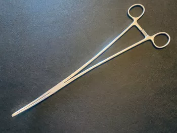Codman 30-8092 Rochester-Carmalt Hemostatic Forceps, CVD, 12.25"