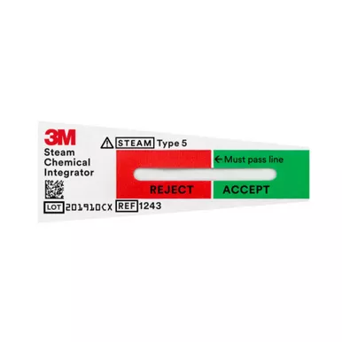Comply (SteriGage) Chemical Integrator, 1243A, Class 5, 500/Box