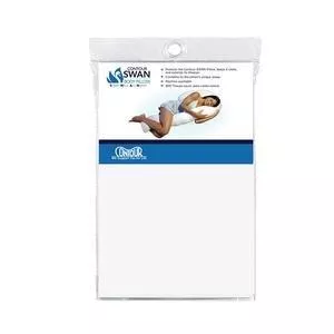 Contour SWAN Body Pillowcase White