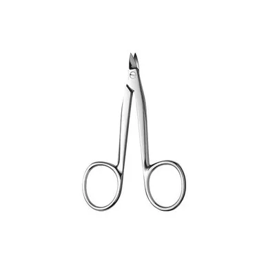 Crown & Gold Scissors 3 1/2 in Curved(SCGCP)