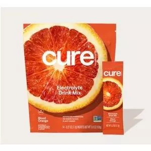 Cure Hydrating Electrolyte Mix Pouch - Blood Orange 14 ct