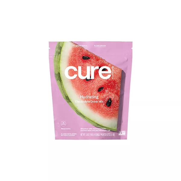 Cure Hydrating Electrolyte Mix Pouch Watermelon 14 ct
