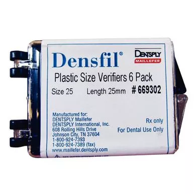 Densfil Size Verification Refill, 6/Pack