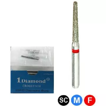 Dental Ree Multi-Use Diamond Burs, 850/014, Super Coarse, 10/Pkg