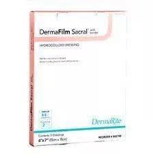 DermaFilm Hydrocolloid Dressing Sacral 6 x 7