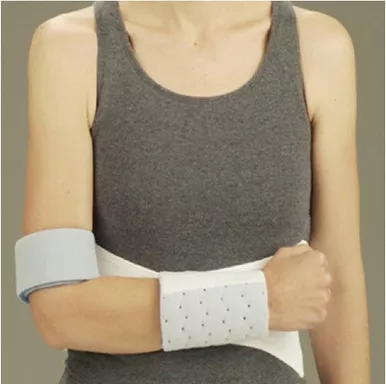 Deroyal - 1050159 - Shoulder Immobilizer 2X - Large Elastic / Foam Hook And Loop Strap Closure Left Or Right