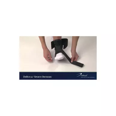 Deroyal - 406f12 - Ankle/Foot Orthosis, Dlx Lt Sm