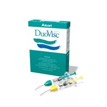DuoVisc Viscoelastic System - Viscoat 0.50 mL / ProVisc 0.85 mL - Medex Supply