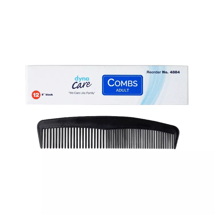 Dynarex Adult Combs 7 - Black