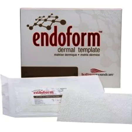 Endoform Natural Template 2 x 2 Fenestrated.