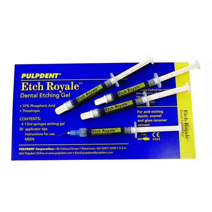 Etch Royale Dental Etching Gel - 37% Phosphoric Acid, Bulk Pack: 1.2 m