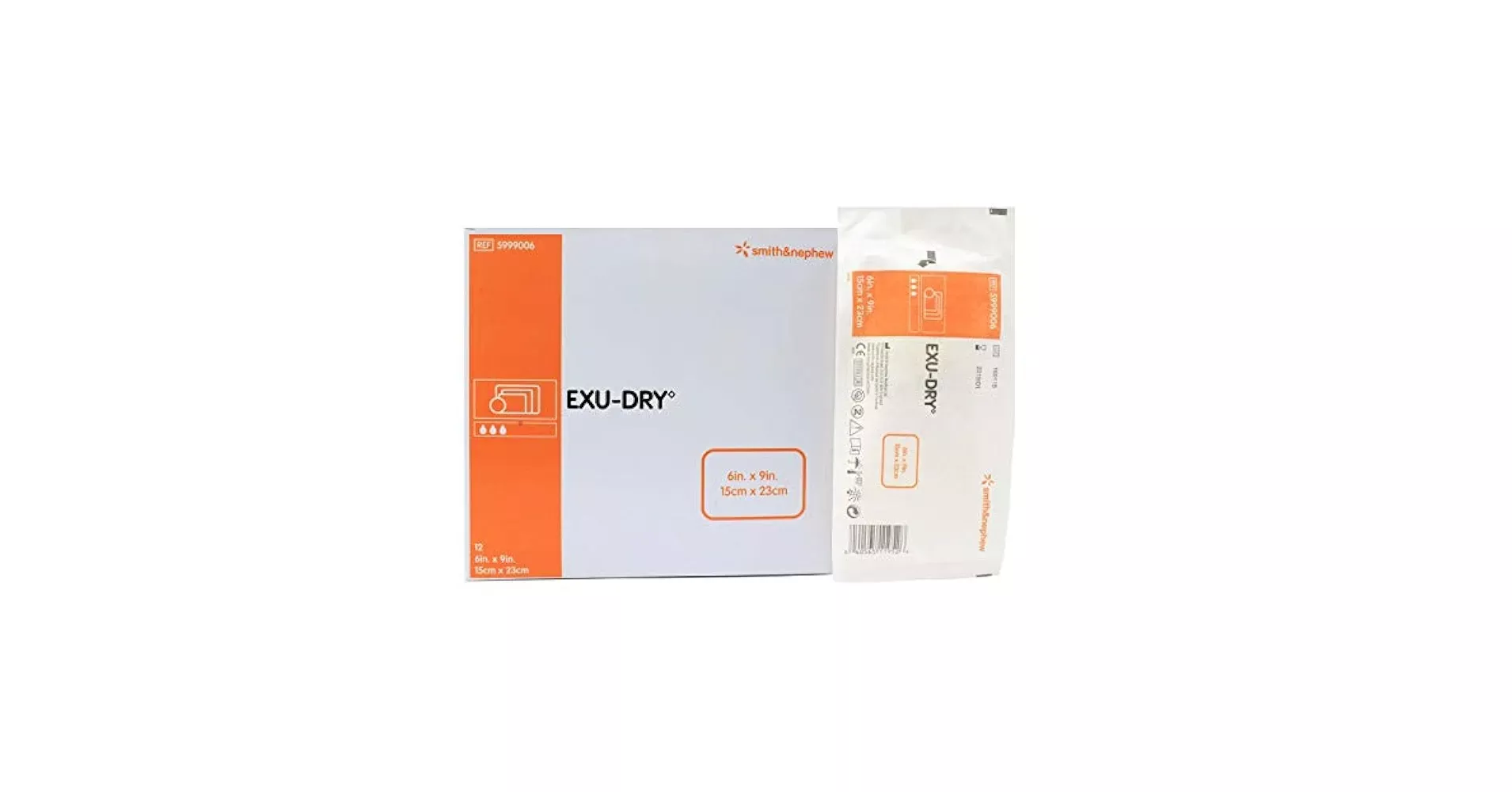 Exu Dry Dressing 15cmx22.5cm (6"X9")