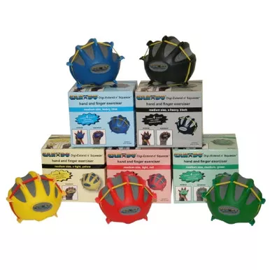 Fabrication Enterprises - Cando - 10-2284 - Digi - Extend N' Squeeze Hand Exerciser