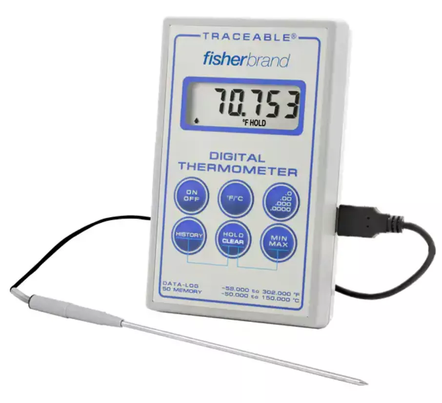 Fisherbrand Traceable Digital Thermometer - Medex Supply