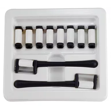 FitStrip .40mm Double Sided Medium Grit Kit 10/Pk
