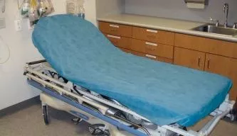 Fitted Stretcher sheet 48" x 94" Blue 30/cs - Medex Supply