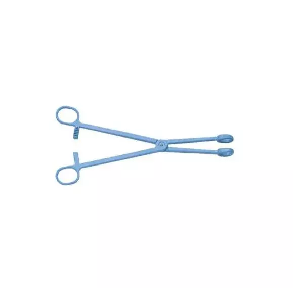 Forceps Ring 9.5" Plastic Sterile Single-Use 10/Case - Medex Supply