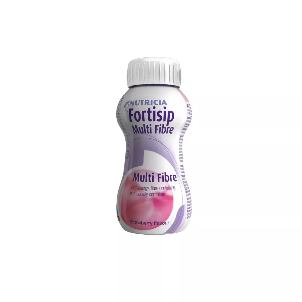Fortisip Multifibre Strawberry 200ml