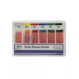 Gutta Percha Points Bulk #40, 120/pk Meta Dental Corp GPCB-40