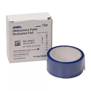 Hanel Occlusion Foil - 1-Side, Blue