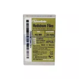 Hedstrom Files 21mm #45-80 Assorted Kerr Endodontics 12810