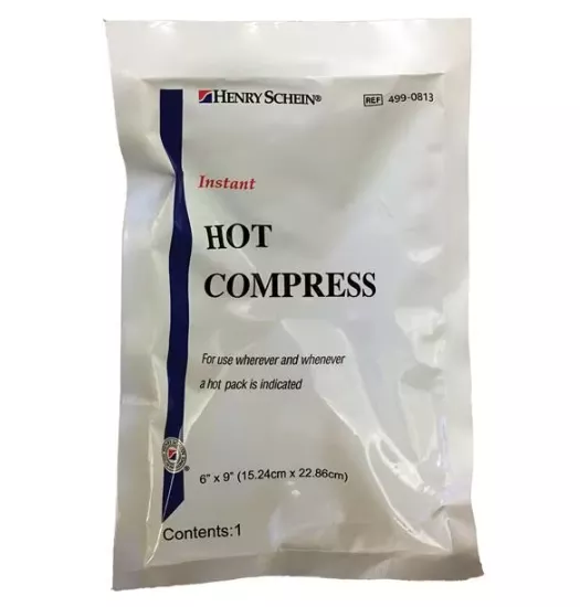 Henry Schein Hot Compress 6" x 8.25" - Medex Supply