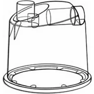 Humidification Chamber For Use With HC200